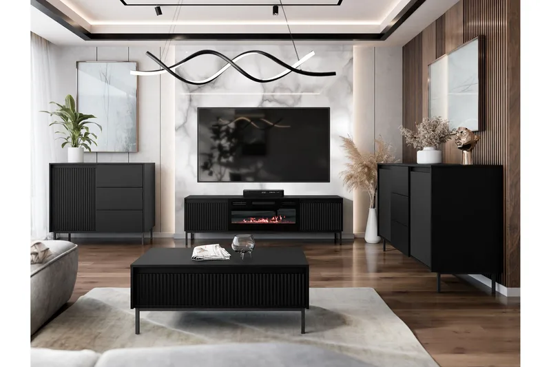 Bjurholm Möbelset För Vardagsrum - Vit - Möbler - Möbelset - Möbelset för vardagsrum