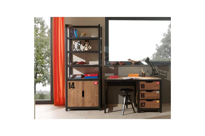 Bokhylla och Skrivbord Alex - Möbler - Möbelset - Möbelset för vardagsrum