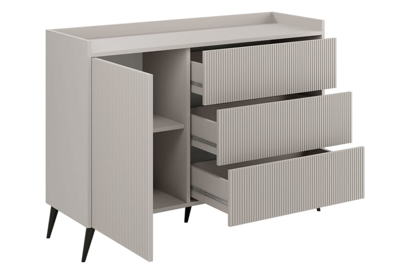 Chiku Möbelset För Vardagsrum - Beige - Möbler - Möbelset - Möbelset för vardagsrum