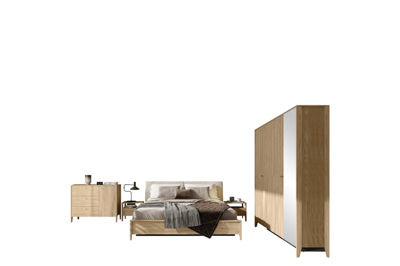 Cocorna Möbelset För Sovrum - Beige - Möbler - Möbelset - Möbelset för sovrum