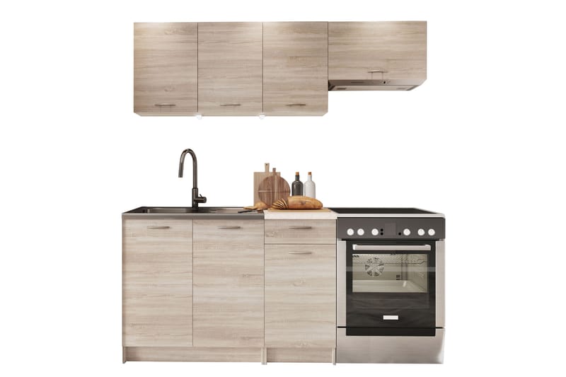 Crawley Möbelset För Kök & Matplats - Beige - Möbler - Möbelset - Möbelset för kök & matplats
