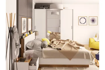 Dentrona Möbelset För Sovrum - Beige/Grå - Möbler - Möbelset - Möbelset för sovrum