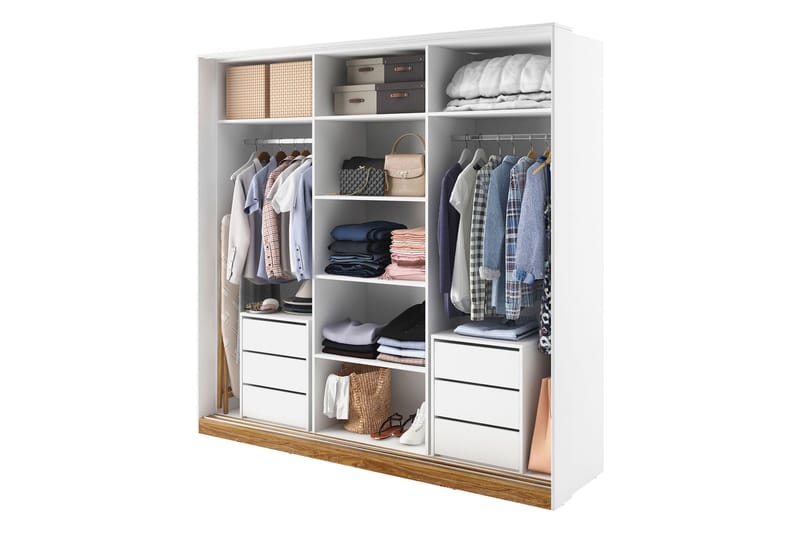 Dentrona Möbelset För Sovrum - Beige/Grå - Möbler - Möbelset - Möbelset för sovrum