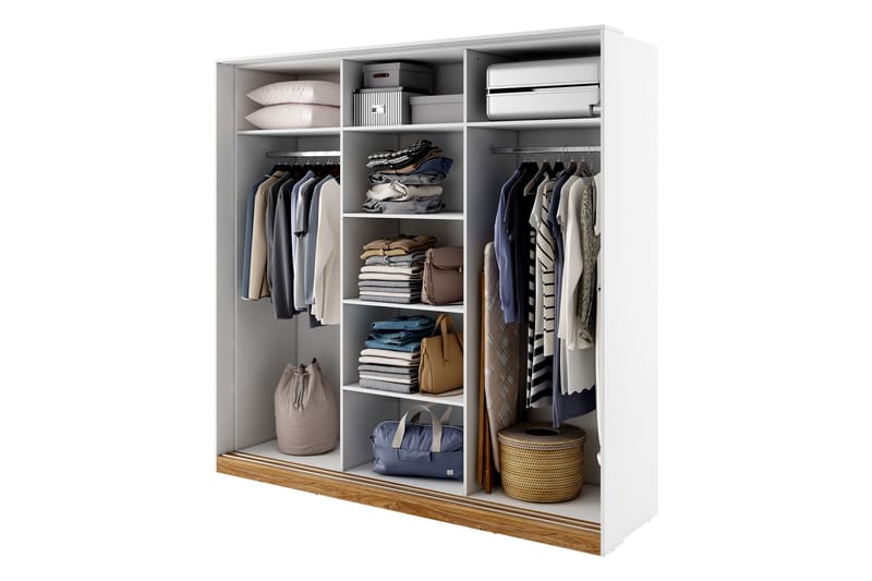 Dentrona Möbelset För Sovrum - Vit/Beige - Möbler - Möbelset - Möbelset för sovrum