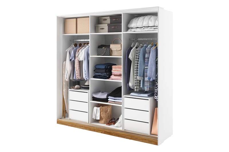 Dentrona Möbelset För Sovrum - Vit/Beige - Möbler - Möbelset - Möbelset för sovrum