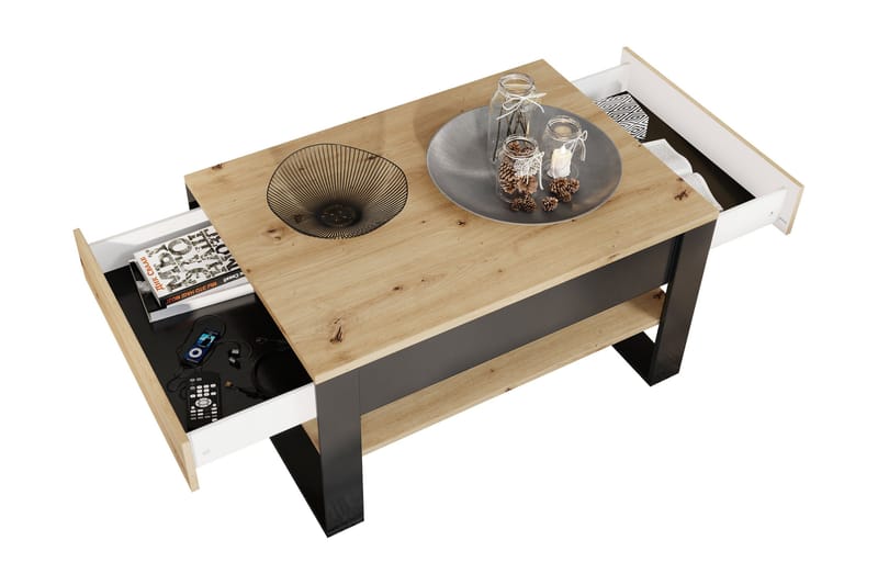 Dorana Möbelset För Vardagsrum - Beige - Möbler - Möbelset - Möbelset för vardagsrum