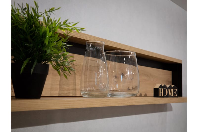 Dorana Möbelset För Vardagsrum - Brun/Svart - Möbler - Möbelset - Möbelset för vardagsrum