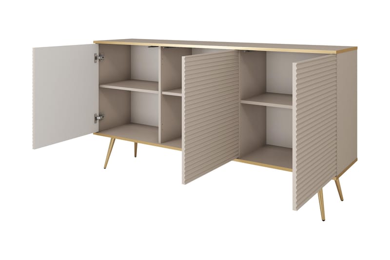 Edson Möbelset För Vardagsrum - Beige - Möbler - Möbelset - Möbelset för vardagsrum