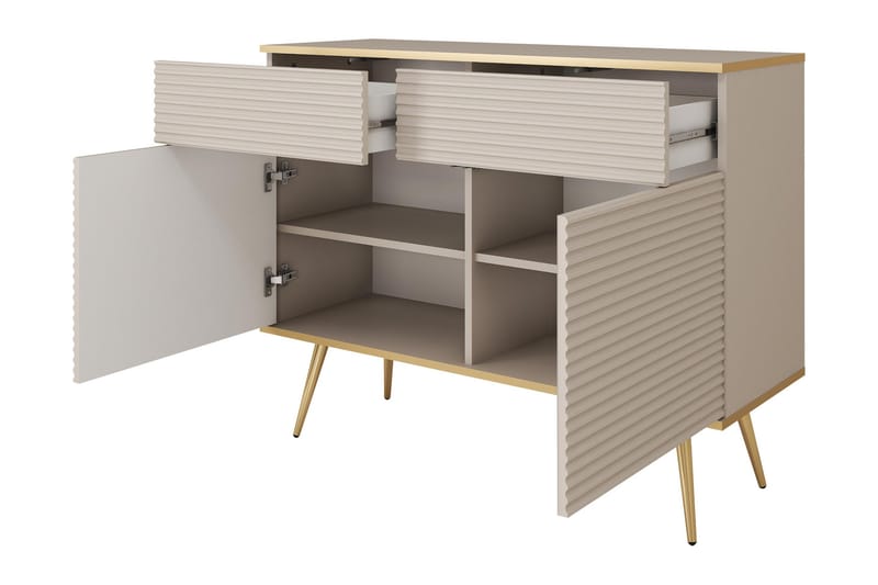 Edson Möbelset För Vardagsrum - Beige - Möbler - Möbelset - Möbelset för vardagsrum