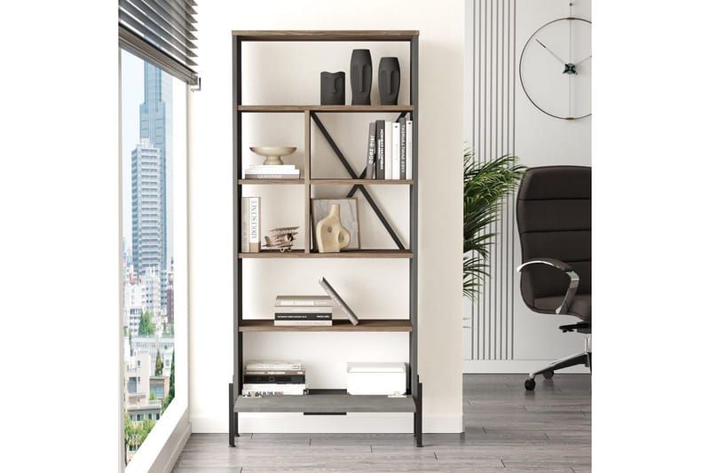 Enor Möbelset För Kontor - Silver/Antracit - Möbler - Möbelset - Möbelset för kontor