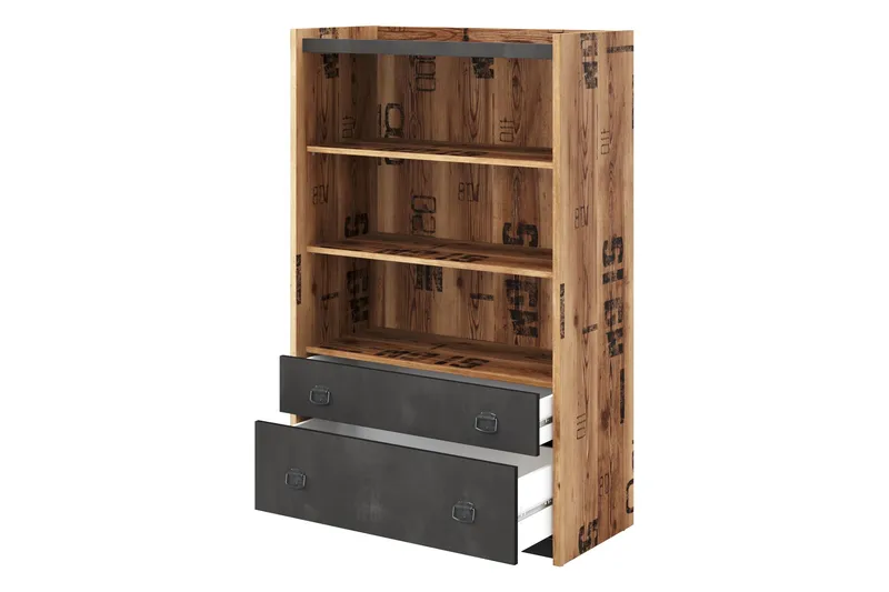 Evorana Möbelset För Sovrum - Brun/Mörkgrå - Möbler - Möbelset - Möbelset för sovrum