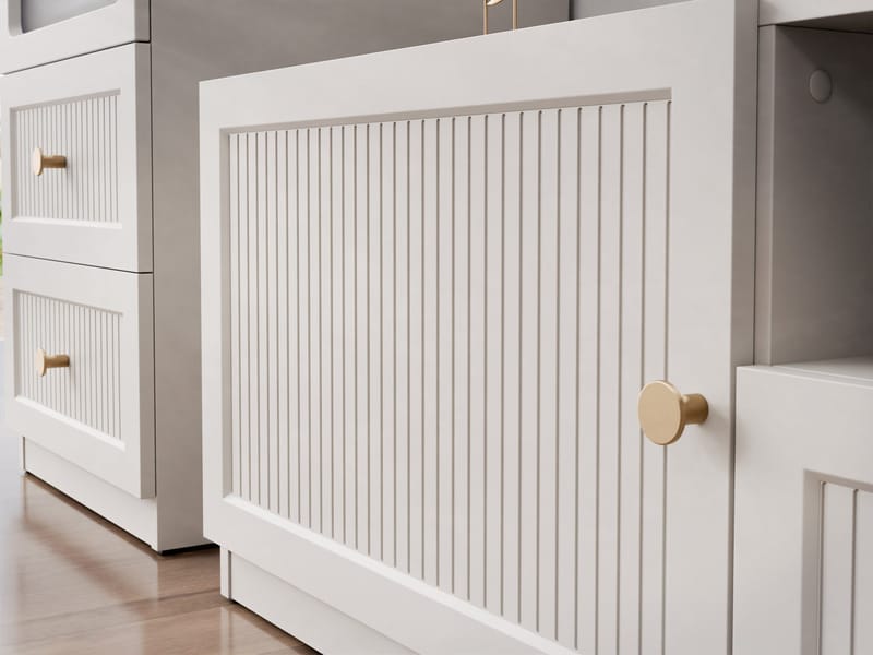 Fayric Möbelset För Vardagsrum - Beige - Möbler - Möbelset - Möbelset för vardagsrum