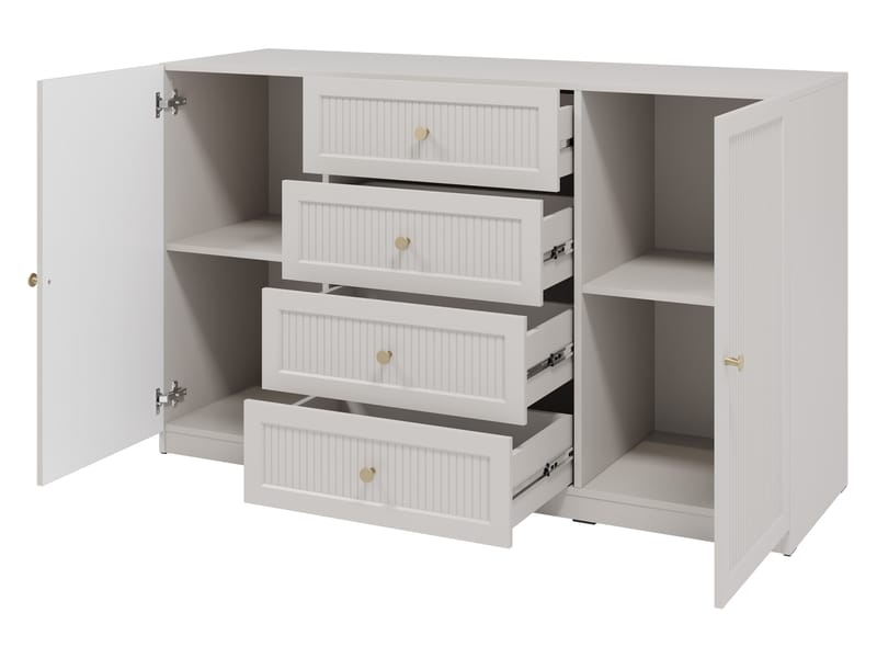 Fayric Möbelset För Vardagsrum - Beige - Möbler - Möbelset - Möbelset för vardagsrum