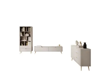 Forba Möbelset För Vardagsrum - Beige - Möbler - Möbelset - Möbelset för vardagsrum