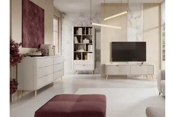Forba Möbelset För Vardagsrum - Beige - Möbler - Möbelset - Möbelset för vardagsrum