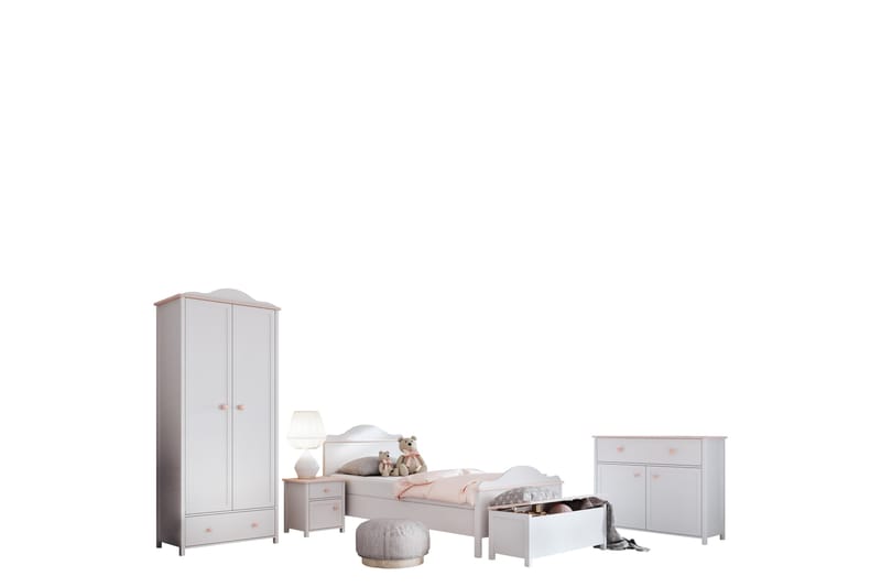 Hilts Möbelset För Sovrum - Brun/Beige - Möbler - Möbelset - Möbelset för sovrum