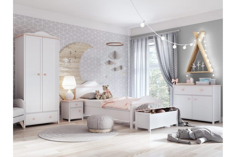 Hilts Möbelset För Sovrum - Brun/Beige - Möbler - Möbelset - Möbelset för sovrum