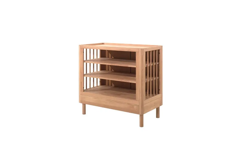 Juniorsäng med skötbord garderob Forrest Ek - Ek - Möbler - Möbelset - Möbelset för sovrum