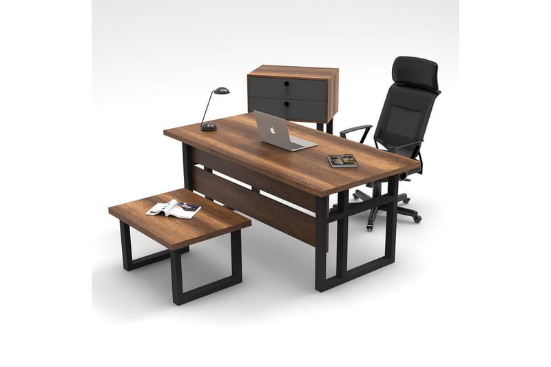 Kontorsmöbelset Mono 08 Barock / Antracit - Antracit - Möbler - Möbelset - Möbelset för kontor