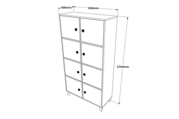 Kontorsmöbelset Mono 11 Barock / Antracit - Antracit - Möbler - Möbelset - Möbelset för kontor