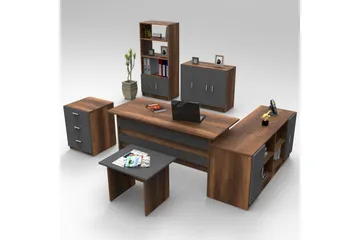 Kontorsmöbelset Raveena 17 Barock / Antracit