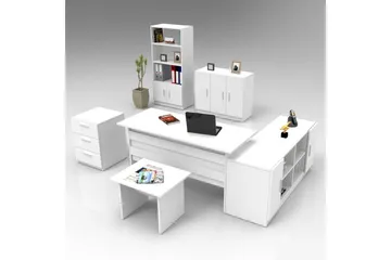 Kontorsmöbelset Raveena 17 Vit