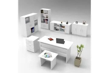 Kontorsmöbelset Raveena 18 Vit