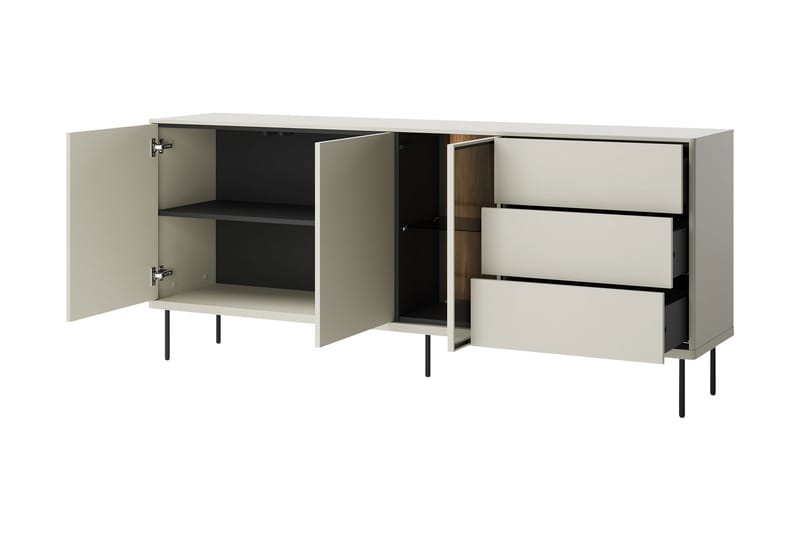 Levisa Möbelset För Vardagsrum - Cashmere - Möbler - Möbelset - Möbelset för vardagsrum