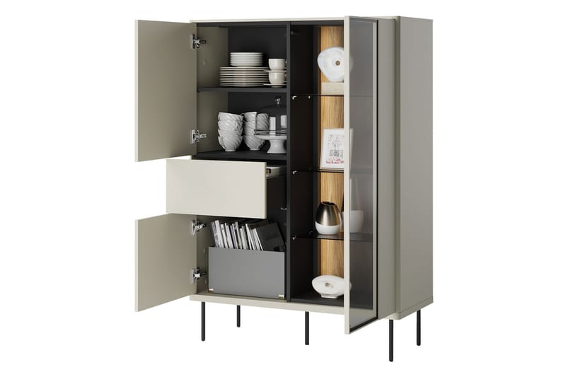 Levisa Möbelset För Vardagsrum - Cashmere - Möbler - Möbelset - Möbelset för vardagsrum