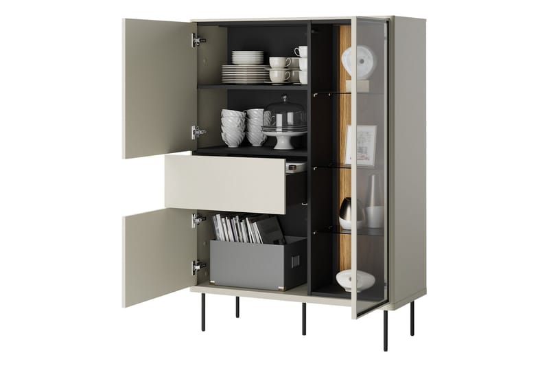 Levisa Möbelset För Vardagsrum - Cashmere - Möbler - Möbelset - Möbelset för vardagsrum