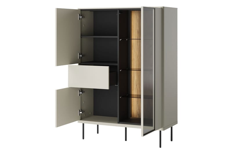 Levisa Möbelset För Vardagsrum - Cashmere - Möbler - Möbelset - Möbelset för vardagsrum