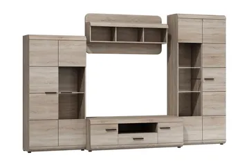 Link Vardagsrumsset 300x54x194 cm - Beige/Grå - Möbler - Möbelset - Möbelset för vardagsrum