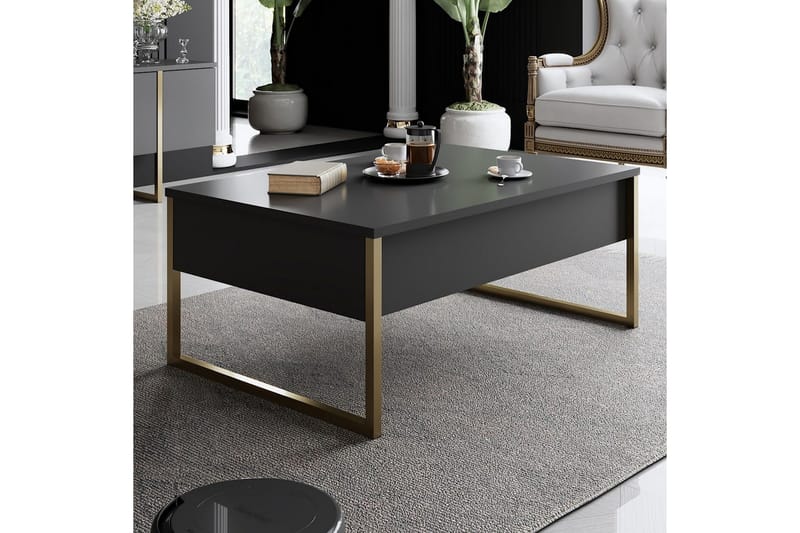 Luxe Möbelset För Vardagsrum - Guld - Möbler - Möbelset - Möbelset för vardagsrum
