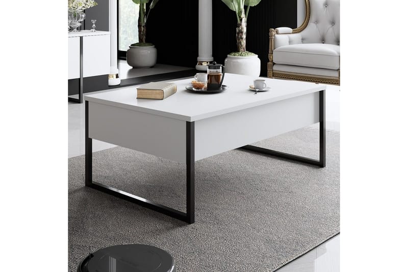 Luxe Möbelset För Vardagsrum - Svart/Vit - Möbler - Möbelset - Möbelset för vardagsrum