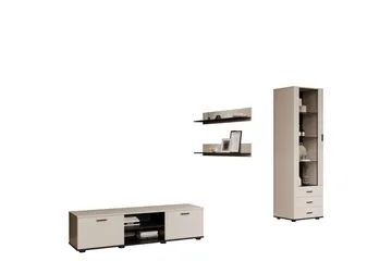 Lyrosen Möbelset För Vardagsrum - Beige - Möbler - Möbelset - Möbelset för vardagsrum
