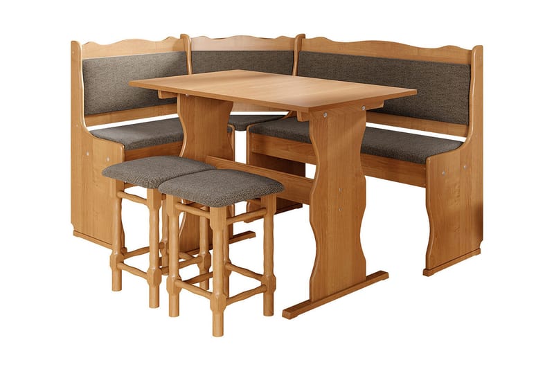 Mini Möblemang Beige/Brun - Beige/Brun - Möbler - Bord & matgrupper - Matgrupper