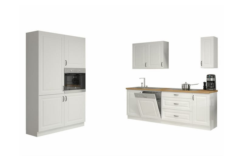 Templemore Möbelset För Kök & Matplats White - Möbler - Möbelset - Möbelset för kök & matplats