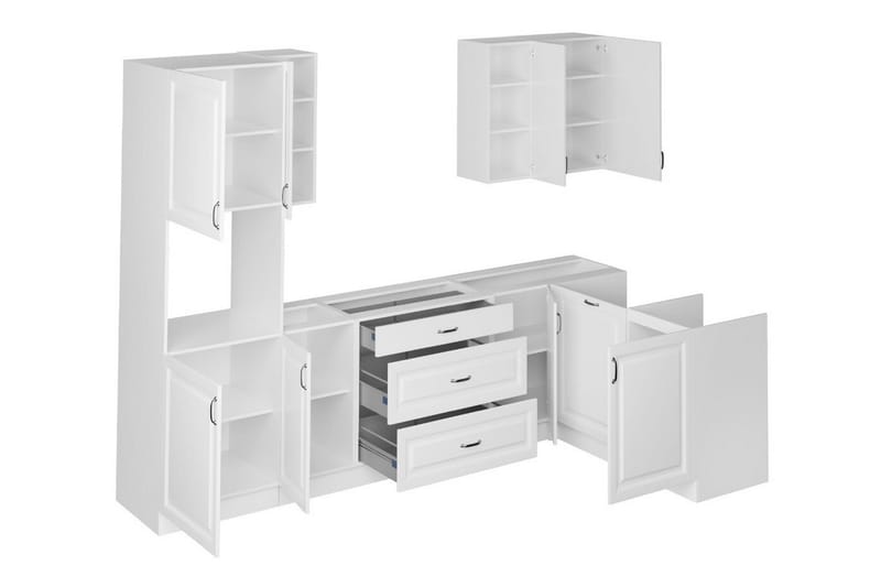 Templemore Möbelset För Kök & Matplats White - Möbler - Möbelset - Möbelset för kök & matplats