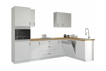 Templemore Möbelset För Kök & Matplats White/Wood - Möbler - Möbelset - Möbelset för kök & matplats