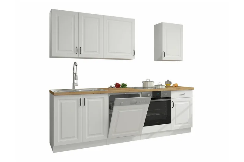 Templemore Möbelset För Kök & Matplats White/Wood, undefined