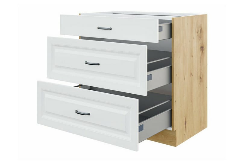 Templemore Möbelset För Kök & Matplats White/Wood - Möbler - Möbelset - Möbelset för kök & matplats