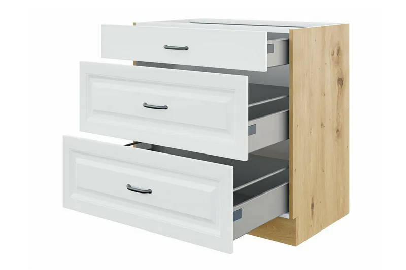 Templemore Möbelset För Kök & Matplats White/Wood - Möbler - Möbelset - Möbelset för kök & matplats