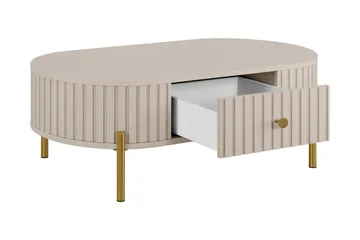 Maggio Möbelset För Vardagsrum - Beige - Möbler - Möbelset - Möbelset för vardagsrum