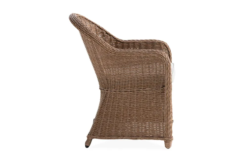 Marcus Light Fåtölj m Dyna - Natur Brun - Utemöbler - Balkong - Balkongmöbler - Balkongstol