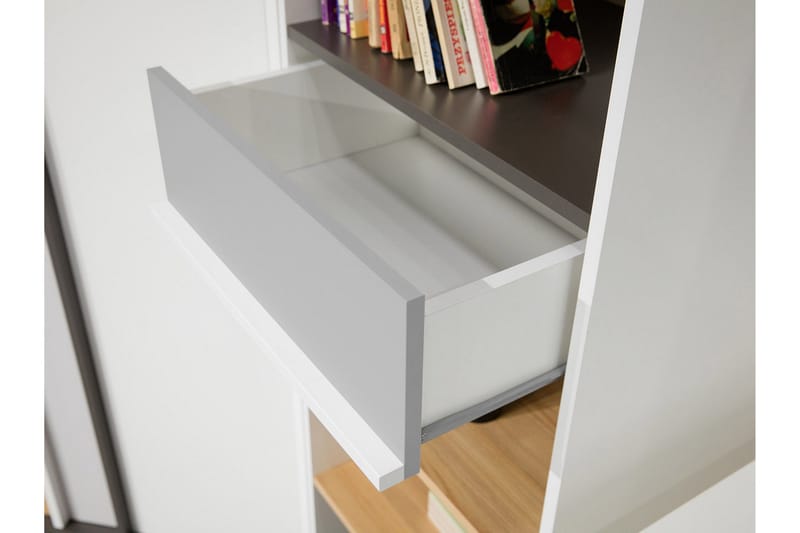 Metropolitan Möbelset För Sovrum - Brun/Vit/Ljusgrå/Svart - Möbler - Möbelset - Möbelset för sovrum