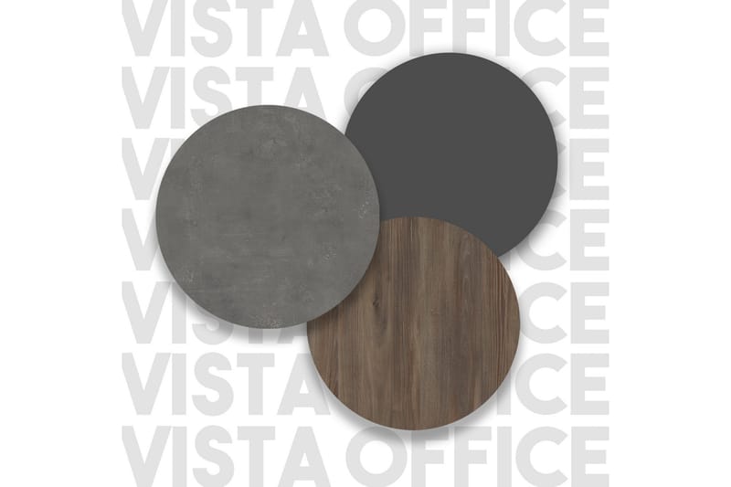 Desgrar Möbelset Kontor - Brun/Betonggrå/Antracit - Möbler - Möbelset - Möbelset för kontor