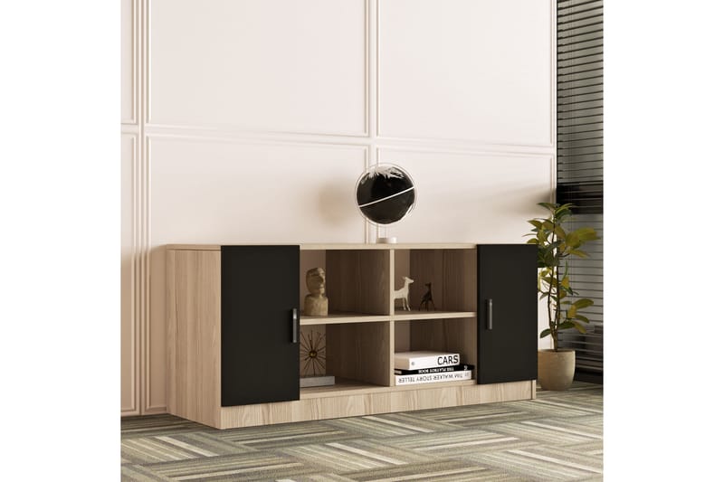 Mosgam Möbelset Kontor - Ljus Natur/Svart - Möbler - Möbelset - Möbelset för kontor