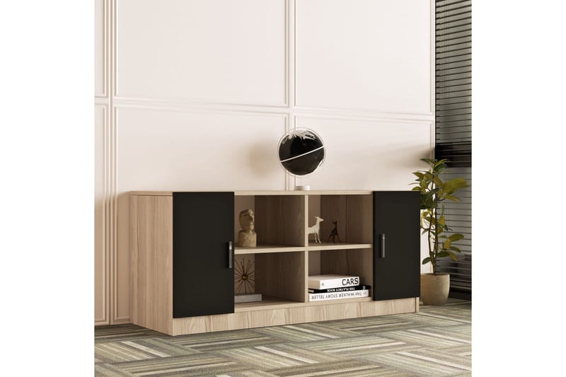 Mosgam Möbelset Kontor - Ljus Natur/Svart - Möbler - Möbelset - Möbelset för kontor