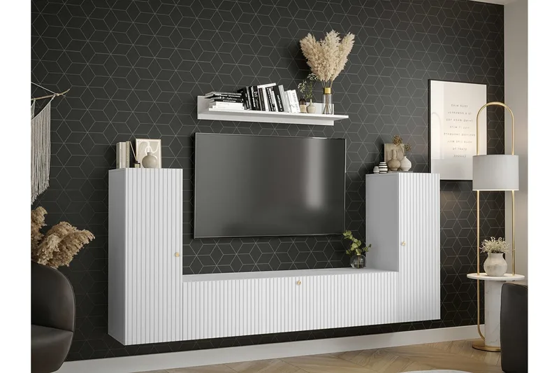 Dunvegan Möbelset För Vardagsrum White - Möbler - Möbelset - Möbelset för vardagsrum