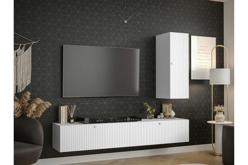 Dunvegan Möbelset För Vardagsrum White - Möbler - Möbelset - Möbelset för vardagsrum